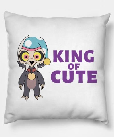 King The The Owl House Throw Pillow Official The Owl House Merch