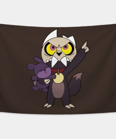 The Owl House King And Rabbit Plush Tapestry Official The Owl House Merch