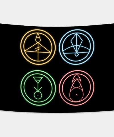 The The Owl House Glyphs Tapestry Official The Owl House Merch