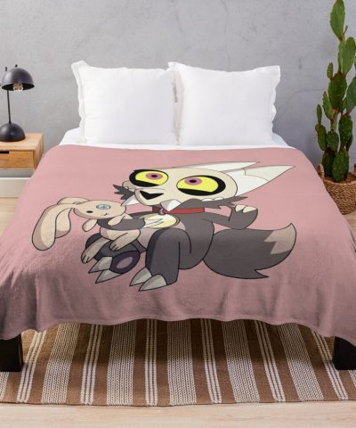King | The The Owl House Throw Blanket Official The Owl House Merch