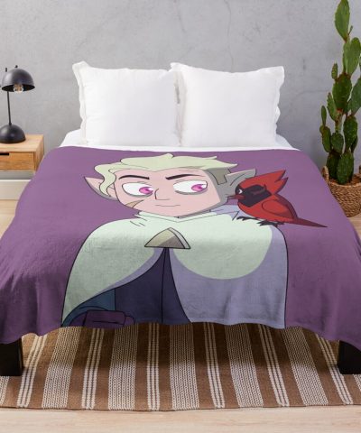Hunter | The The Owl House Throw Blanket Official The Owl House Merch