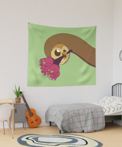 Hooty With Flowers | The The Owl House Tapestry Official The Owl House Merch
