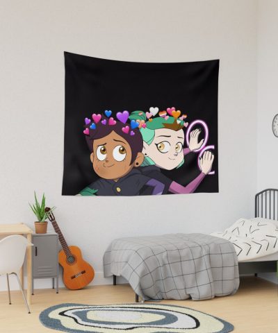 The The Owl House Season Two Lumity Tapestry Official The Owl House Merch